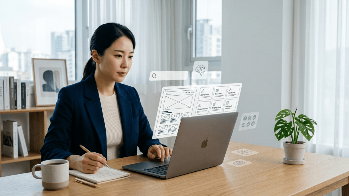 고객과 콘텐츠 형식에 맞는 주력 채널 하나를 먼저 선택하고 꾸준히 운영합니다.